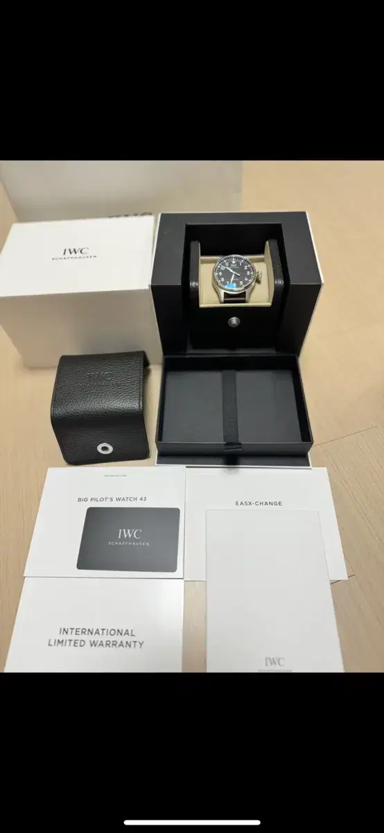 IWC 빅파일럿 43 검판